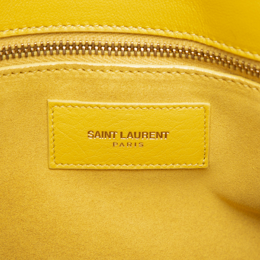 Pre-Loved Saint Laurent Small Leather Sac De Jour Satchel - Picture 5 of 7